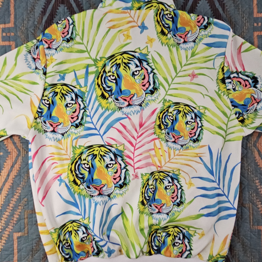 Vibrant Tiger Print‎ Jacket - Picture 3 of 5